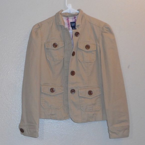Gap khaki jacket - Picture 1 of 7